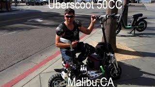 Mototec Uberscoot 50cc GAS Scooter 2 stroke gas scooter