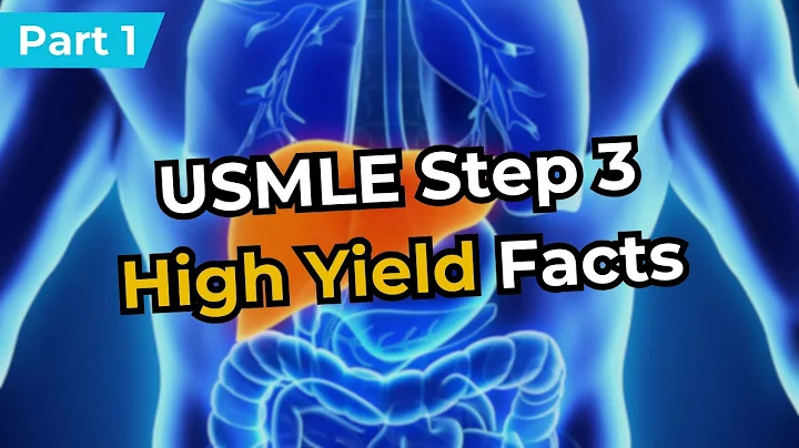USMLE Step 3 High Yield Facts (Part 1)