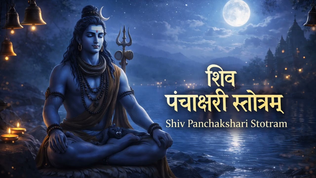 शिव पंचाक्षरी स्तोत्रम् | Shiv Panchakshari Stotram | Om Namah Shivaya | Powerful Shiva Mantra