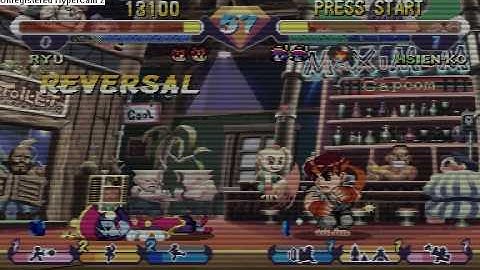 Super Gem Fighter Ryu vs Hsien-Ko