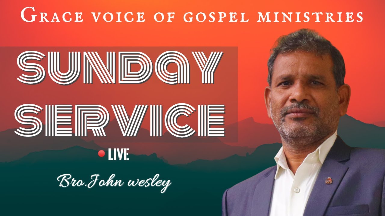 OnlineSundayService Message by Bro.John Wesley 1100 am 13062021 Live GVGM