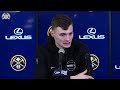 Christian Braun Full Postgame Press Conference vs. Hawks 🎙 | 1/1/25