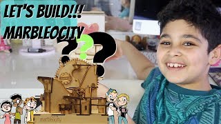 How To Build a Marble Coaster Machine | Marbleocity Kit | Science