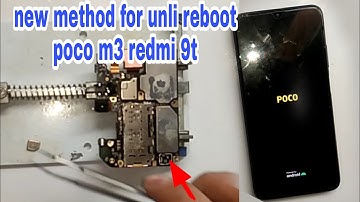 New Method For Unli Reboot Poco M3 & Redmi 9t Best  Sulotion Video 101% very Liget And Simple Way.