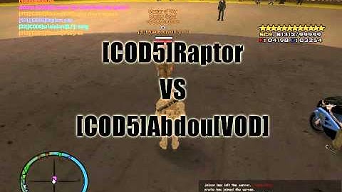 SA-MP : COD5 The Biggest Grand Event !