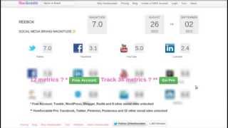 Free Social Media Monitoring Tool - HowSociable