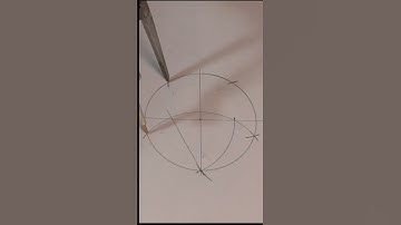 正五角形のキレイな描き方１　how to draw a pentagon#shorts