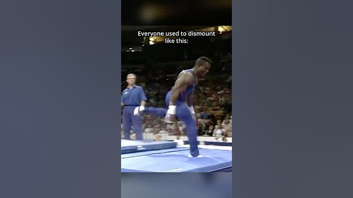 The “Fosbury Flop” of men’s gymnastics! #gymnastics #highbar #sports #physics #dismount #thenvsnow