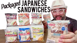 What are Japanese LUNCH PACK Sandwiches?