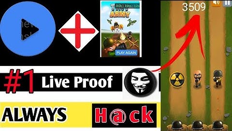 mx player game hack trick | mx player tiny army hack | score 5000+ | MX player all games hack