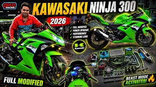  Kawasaki Ninja 300 Full Modified 2026 |     India’s Craziest Kawasaki Ninja 300 Modification 😍