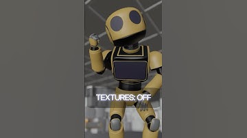 3D Viewport vs Render | Blender animation 🤯#blender3d #viewport #cgi #vfx #3danimation  #edit #robot