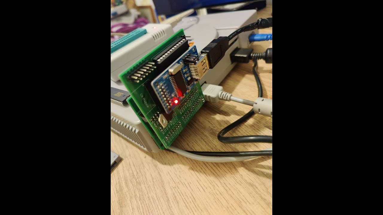 PSX PIO Cart Shield - USB Host Mode Test