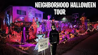 Neighborhood Halloween Yard Display Tour! Haunt Walkthrough, Animatronics & Inflatables! by Circus Maximus Halloween Channel! 12,191 views 7 months ago 44 minutes