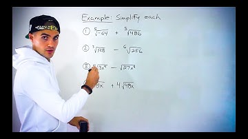 QMS 110 (Ryerson University) - Simplifying nth Root Radicals Problems