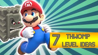 7 Thwomp Level Ideas | Make Rock Solid Levels! [Easy]