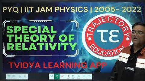 PYQ | IIT JAM PHYSICS | SPECIAL THEORY OF RELATIVITY