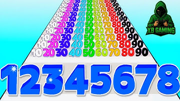 Number Master 3D – Satisfying Run and Merge Gameplay (Android/iOS)