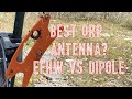 Best QRP Antenna? :: EFHW vs Dipole
