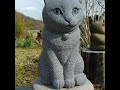 石神彫刻工房の石の猫ちゃん