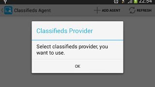 Classifieds Agent 1.3 Beta - how to set agent on Gumtree UK / Settings screenshot 1