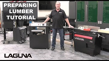 Preparing Lumber For Square Cuts | JX|8 QuadTec: I Jointer  | PX|16 | Laguna Tools