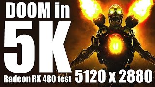 Playing Doom in 5K on Radeon RX 480