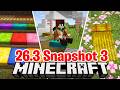 CUSCINI DI LANA e LETTO DI PAGLIA- Minecraft ITA 26.3 Snapshot 3