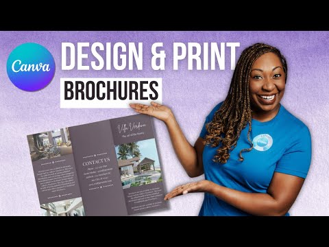 How to Make a Brochure in Canva | Canva Tutorial