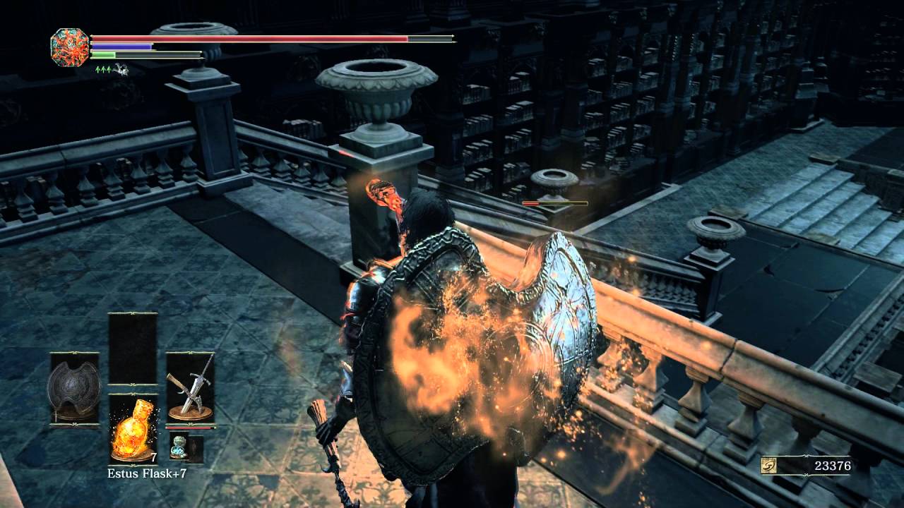 Dark Souls lll - Grand Archives: Crystal Chime & Titanite Chunk Location, Explore & Thrall Combat
