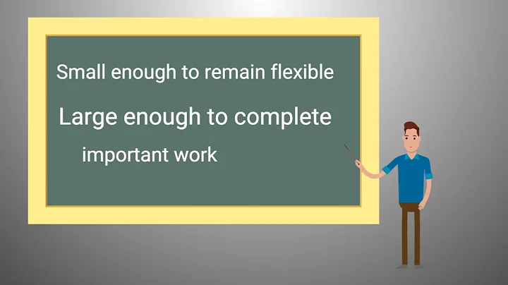 Scrum Team and Size #scrum #agile gile