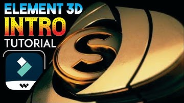 Free Filmora 3D Intro Template - How To Make Element 3D Intro In Filmora X/11