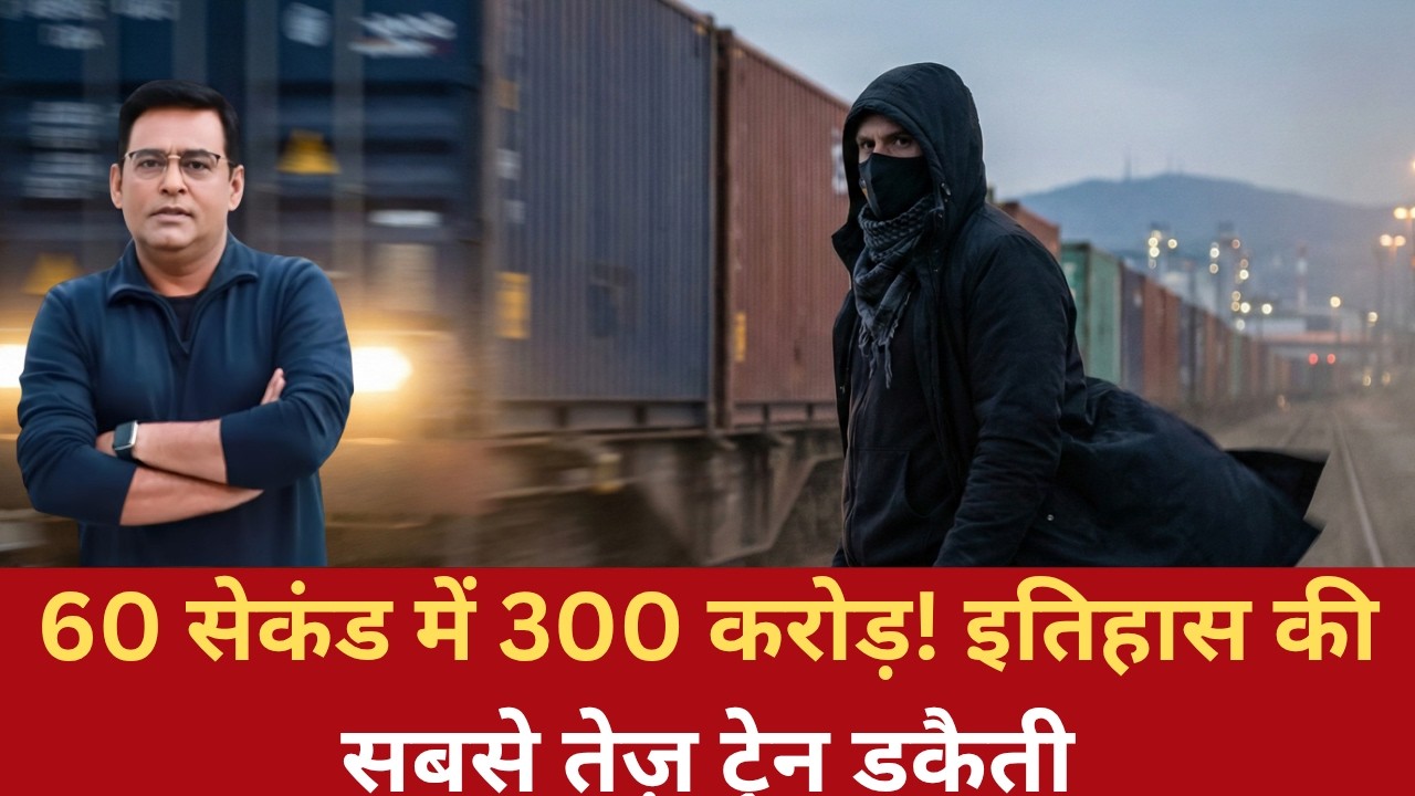 EP: 1357 | 60 सेकंड में 300 करोड़! इतिहास की सबसे तेज़ ट्रेन डकैती