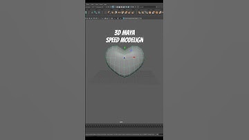 Heart/하트/❤️ speedmodeling #digitalart #3dart #7biiona #gameart #mayamodeling #easy #quick