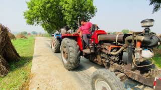 मैसी ने सोनालिका के पैर भी नही लगने दिए Sonalika DI 55 VS Massey Ferguson 9500 Tractor Tochan