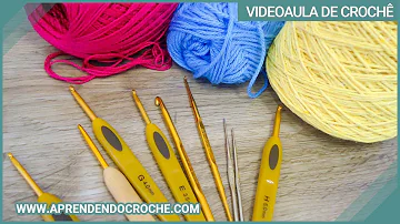Quais as principais características do crochê?