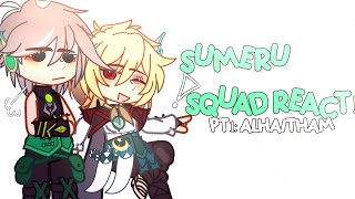 Sumeru squad react! // pt1/4: alhaitham. // desc!