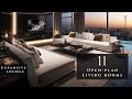 Inside Ultra Luxe, Spacious Living Rooms with a Modern Twist | Open-concept living room interiors