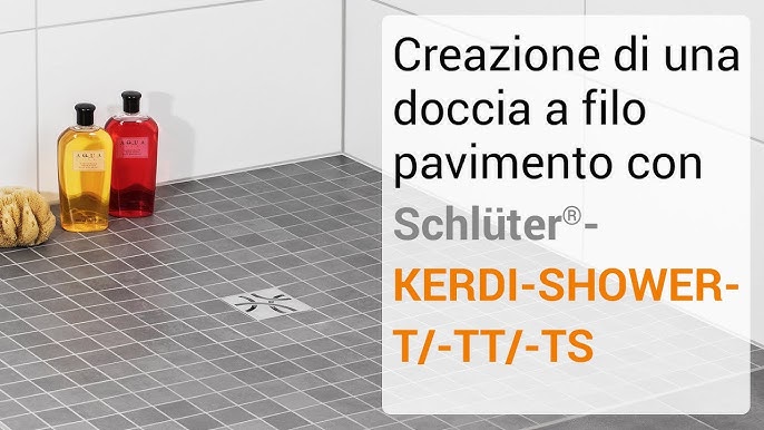 Canale Canaletta Pavimento Lineare Scarico Doccia Acciaio Inox Lucido  Canalina