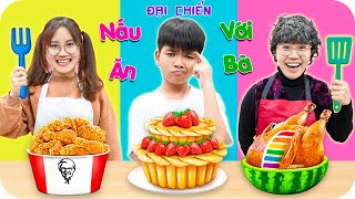 Thử Thách Nấu Ăn Giữa Tôi Vs Bà | Cooking Challenge ♥ Min Min TV Minh Khoa