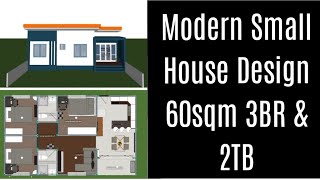 Small House Design 3 bedroom &amp; 2T&amp;B 6x10