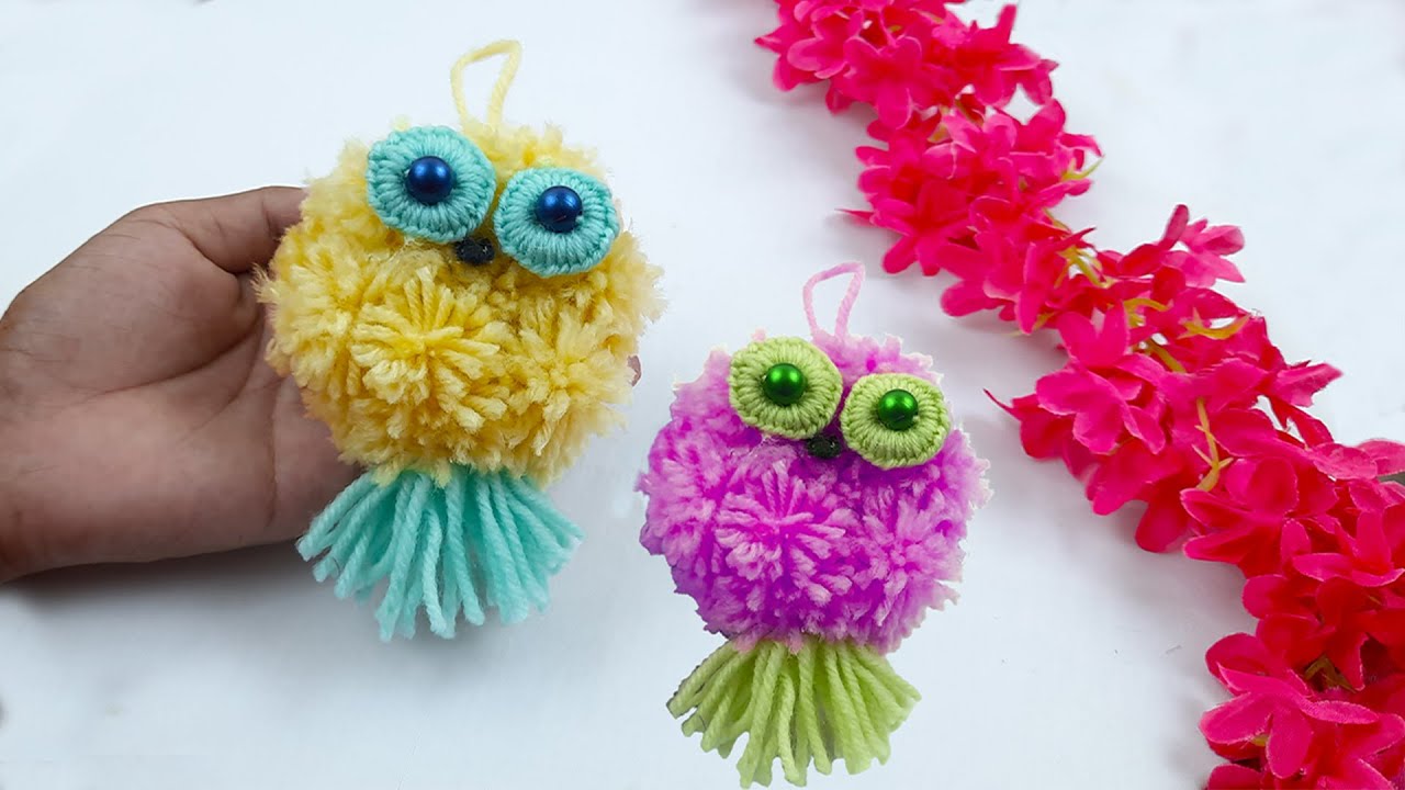 it-s-so-cute-easy-owl-making-idea-with-yarn-you-will-love-these