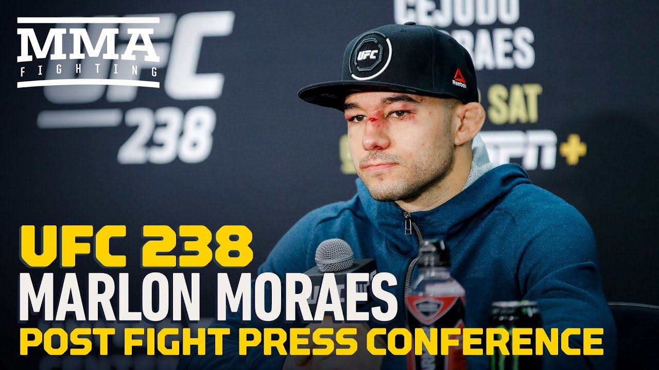 UFC 238: Marlon Moraes Post-Fight Press Conference - MMA Fighting