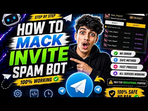 🔥 MAKE INVITE SPAM BOT IN MINUTES | Easy Tutorial | 100% Working