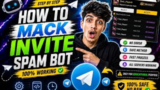 🔥 MAKE INVITE SPAM BOT IN MINUTES | Easy Tutorial | 100% Working