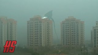 &quot;It&#39;s Over 15 Stories Tall!&quot; Tripod Lurks In Macau Storm - August 17, 2022 | HollywoodScotty VFX