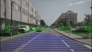 Drivable Area Segmentation Demo Video (nuScenes)