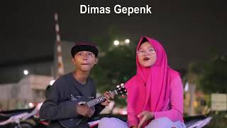 Dimas gepengk : dengarkan aku  wahay sayang  ku  :'  babiy dimas gepengk  👧