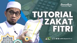 Tutorial Zakat Fitri - Ustadz Adi Hidayat