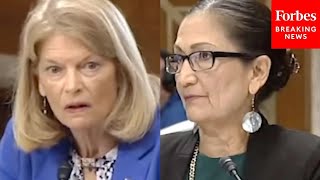 'You're Ignoring The Plain Text... Of The Law': Lisa Murkowski Presses Deb Haaland About Ambler Road
